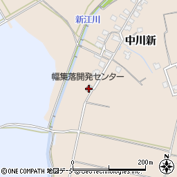 新潟県五泉市中川新1434-1周辺の地図