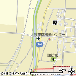 新潟県新潟市西蒲区原1295周辺の地図