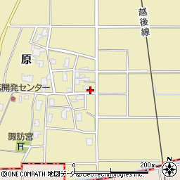 新潟県新潟市西蒲区原3124周辺の地図
