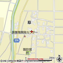新潟県新潟市西蒲区原39周辺の地図