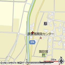 新潟県新潟市西蒲区原1294周辺の地図