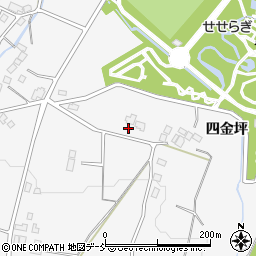 福島県福島市佐原三金坪周辺の地図
