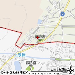 新潟県新潟市西蒲区金池72周辺の地図