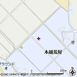 新潟県五泉市木越荒屋2986周辺の地図