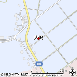 〒959-1845 新潟県五泉市大沢の地図