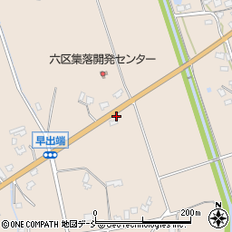 新潟県五泉市中川新3580-2周辺の地図