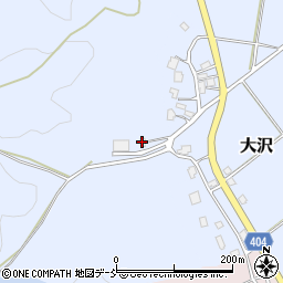 大澤集会所周辺の地図