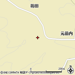 福島県伊達市月舘町糠田山ノ神2周辺の地図
