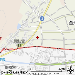新潟県新潟市西蒲区金池155周辺の地図