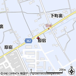 福島県福島市荒井原宿周辺の地図