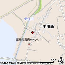 新潟県五泉市中川新1428周辺の地図