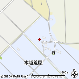 新潟県五泉市木越荒屋2930周辺の地図