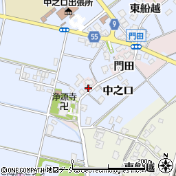 新潟県新潟市西蒲区門田1619周辺の地図