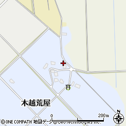 新潟県五泉市木越荒屋2910周辺の地図