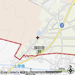 新潟県新潟市西蒲区金池37周辺の地図