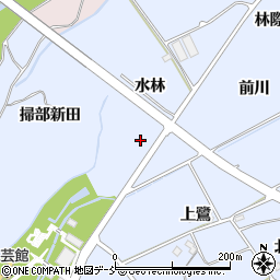 福島県福島市荒井上鷺北周辺の地図