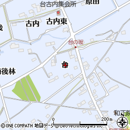福島県福島市荒井台周辺の地図