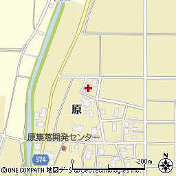 新潟県新潟市西蒲区原337周辺の地図