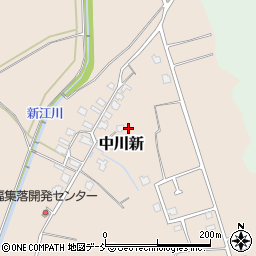 新潟県五泉市中川新1330-1周辺の地図
