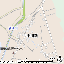 新潟県五泉市中川新1330周辺の地図