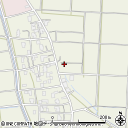 新潟県新潟市西蒲区夏井185-1周辺の地図