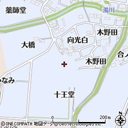 福島県福島市永井川（大橋）周辺の地図