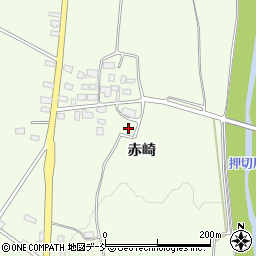 福島県喜多方市熱塩加納町山田赤崎甲268周辺の地図