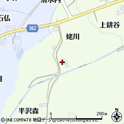 福島県福島市上鳥渡姥川17周辺の地図