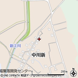 新潟県五泉市中川新1314-1周辺の地図