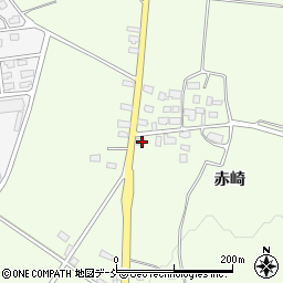 福島県喜多方市熱塩加納町山田赤崎甲279周辺の地図