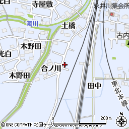 福島県福島市永井川田中19-6周辺の地図