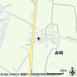 福島県喜多方市熱塩加納町山田赤崎甲259周辺の地図
