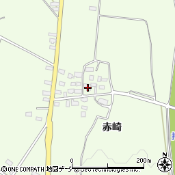 福島県喜多方市熱塩加納町山田赤崎甲253-1周辺の地図