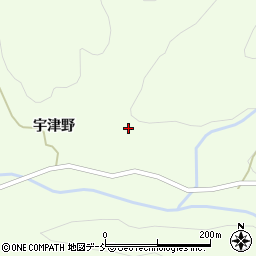 福島県喜多方市熱塩加納町山田家ノ後周辺の地図
