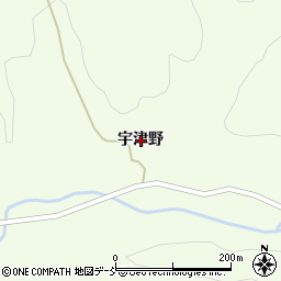 福島県喜多方市熱塩加納町山田宇津野周辺の地図
