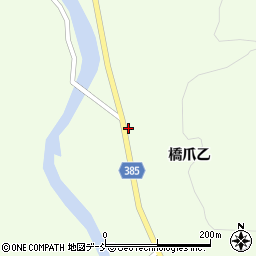 福島県喜多方市山都町一ノ木（橋爪乙）周辺の地図