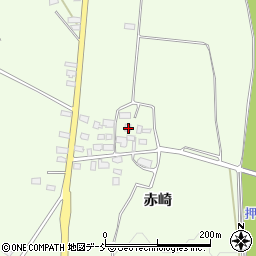 福島県喜多方市熱塩加納町山田赤崎甲248周辺の地図