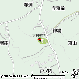 天神神社周辺の地図