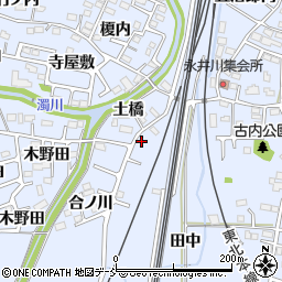 福島県福島市永井川田中29-6周辺の地図