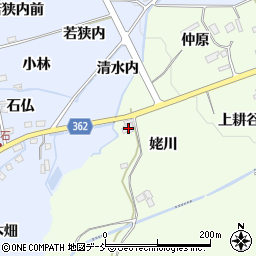 福島県福島市上鳥渡姥川40周辺の地図