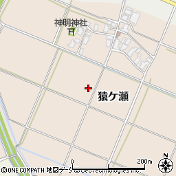〒953-0143 新潟県新潟市西蒲区猿ケ瀬の地図