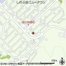 福島県福島市上鳥渡しのぶ台60周辺の地図