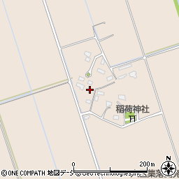 新潟県五泉市中川新3988-3周辺の地図