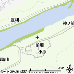 福島県福島市黒岩神ノ前周辺の地図