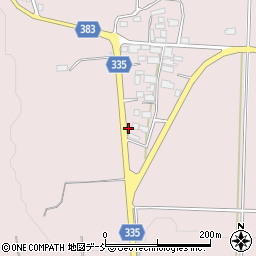 福島県喜多方市熱塩加納町米岡町尻周辺の地図