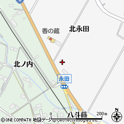 福島県南相馬市鹿島区永田北永田周辺の地図