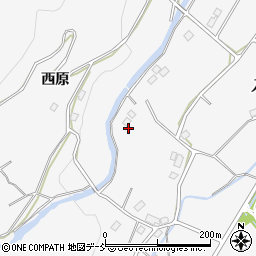 福島県福島市佐原東久保周辺の地図