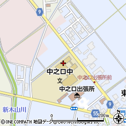 市立中之口中学校周辺の地図