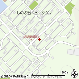 福島県福島市上鳥渡しのぶ台61周辺の地図