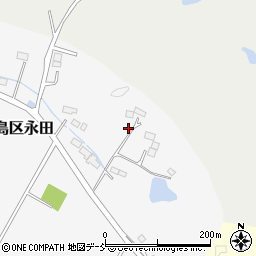 福島県南相馬市鹿島区永田（唐屋敷）周辺の地図